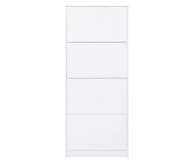 Sapateira four 4 tampos cor branco