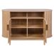 Aparador KAYAK estante e duas portas Aparador KAYAK estante e duas portas Carvalho
