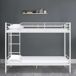 Beliche 90x190cm MAGIC V cor branco Beliche 90x190cm MAGIC V cor branco Branco