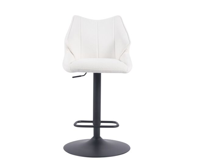 Banco alto ajustável aiden cor branco