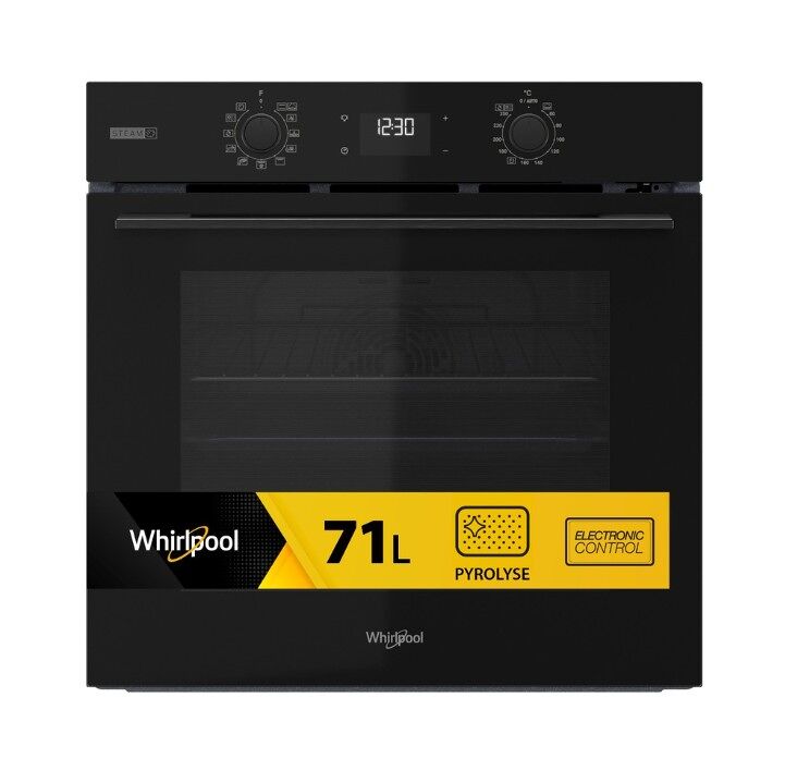 Forno elétrico WHIRLPOOL OMSK58RU1SB pirolítico 71 litros