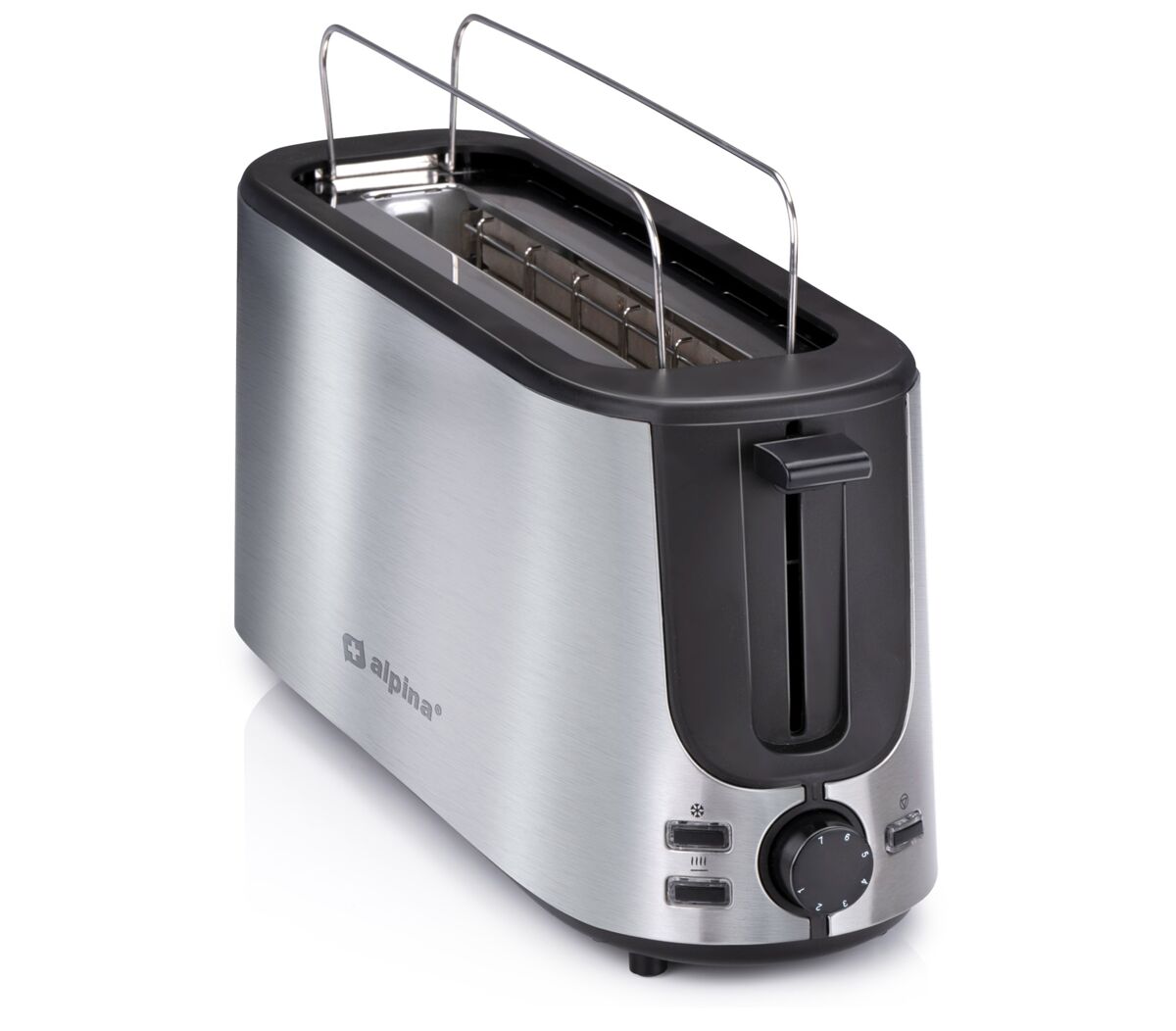 Torradeira ALPINA 1000W 1 fenda larga