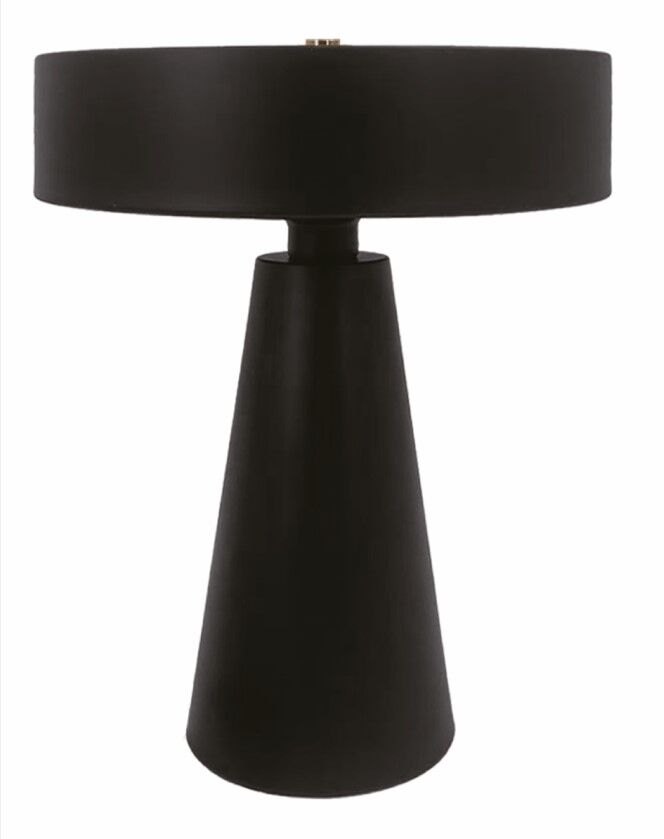 Candeeiro de mesa TIMARU preto marca ECOANYA