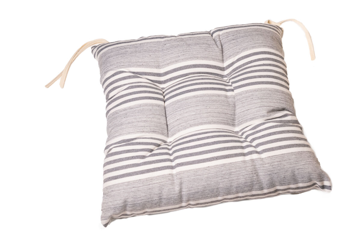 Almofada para cadeira STYLE em algodão 40x40cm Cinza