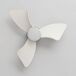 Ventoinha de teto ASHER com pás LED motor DC Ventoinha de teto ASHER com pás LED motor DC Branco