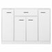 Aparador SNOW 84x116x30cm branco Aparador SNOW 84x116x30cm branco Branco
