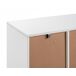 Aparador SNOW 84x116x30cm branco Aparador SNOW 84x116x30cm branco Branco
