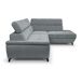 Sofá de canto com cama BENIX Sofá de canto com cama BENIX Cinza