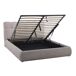 Cama WALDORF 150x190cm cor bege Cama WALDORF 150x190cm cor bege Bege