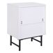 Mesa de cabeceira YLVA com 2 gavetas branca Mesa de cabeceira YLVA com 2 gavetas branca Branco