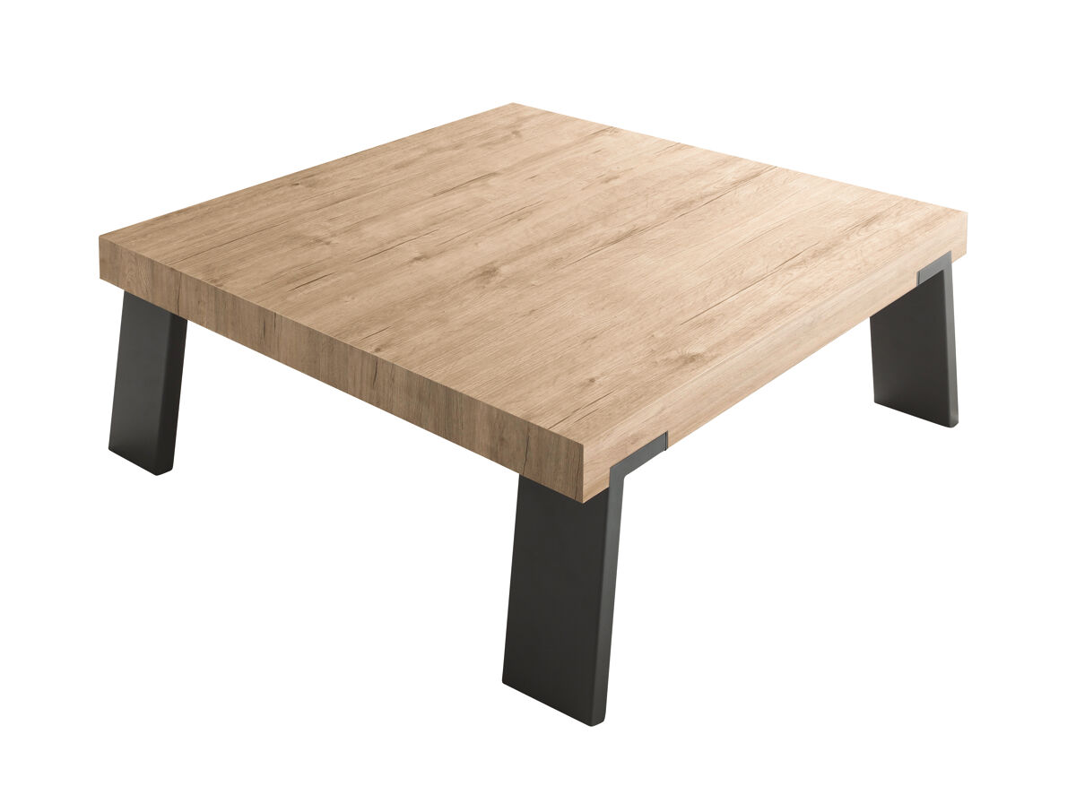 Mesa de centro fixa cor de carvalho PALMA