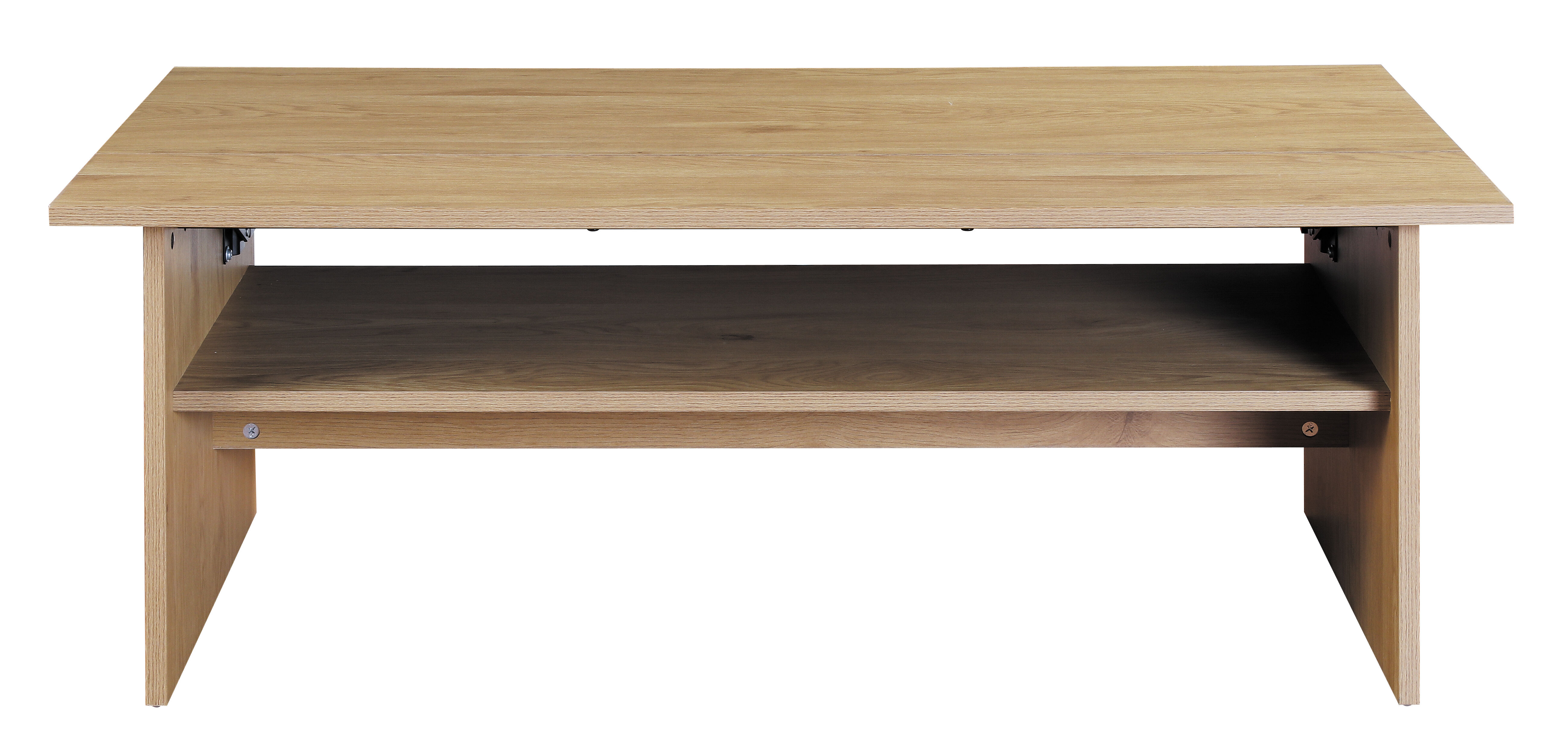 Mesa de centro elevável cor carvalho CRIS