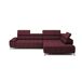 Sofá de canto com relax elétrico PALLADIO Sofá de canto com relax elétrico PALLADIO Vermelho
