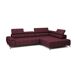 Sofá de canto com relax elétrico PALLADIO Sofá de canto com relax elétrico PALLADIO Vermelho