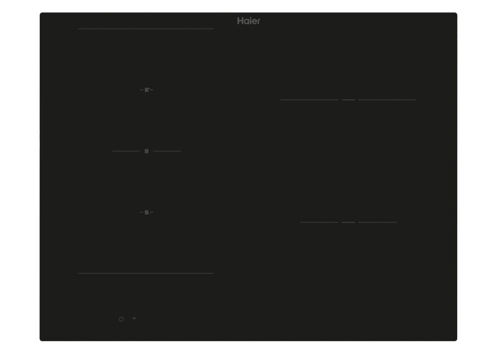 Placa indução flex HAIER HAIFB54IRCS 65cm 4 zonas