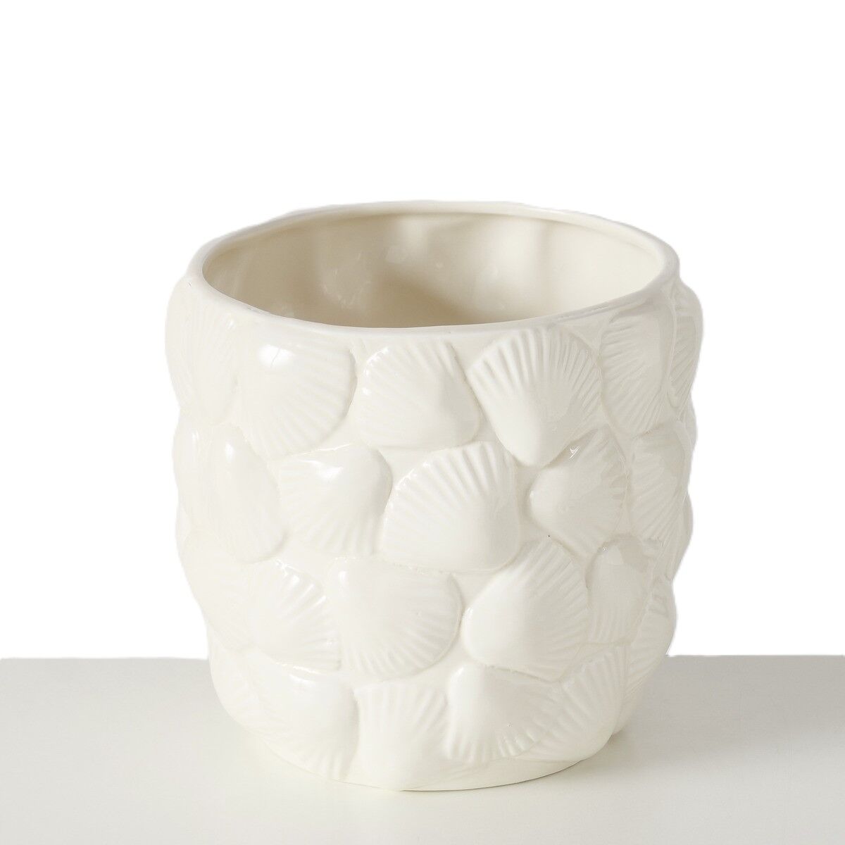 Vaso de flores SHELBIE cerâmica 15x16cm marca BOLTZE