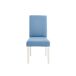 Conjunto de 2 cadeiras de jantar SOFIA Conjunto de 2 cadeiras de jantar SOFIA Azul Claro
