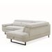 Sofá de canto com cama SWAN Sofá de canto com cama SWAN Cinza Claro