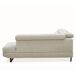 Sofá de canto com cama SWAN Sofá de canto com cama SWAN Cinza Claro