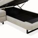 Sofá de canto com cama SWAN Sofá de canto com cama SWAN Cinza Claro