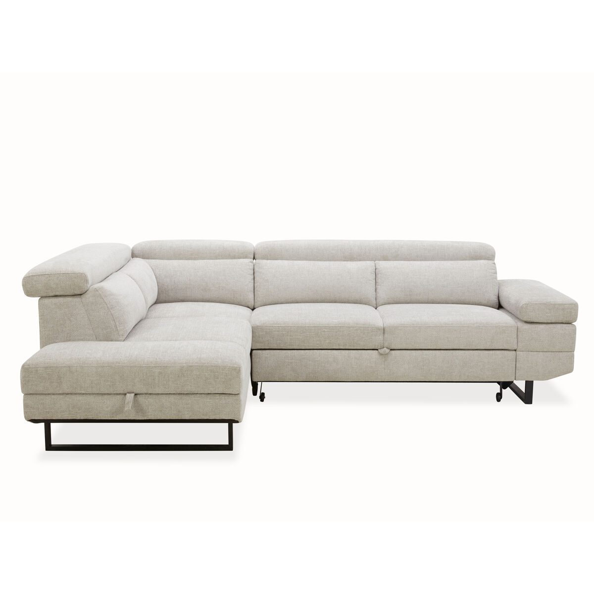 Sofá de canto com cama SWAN