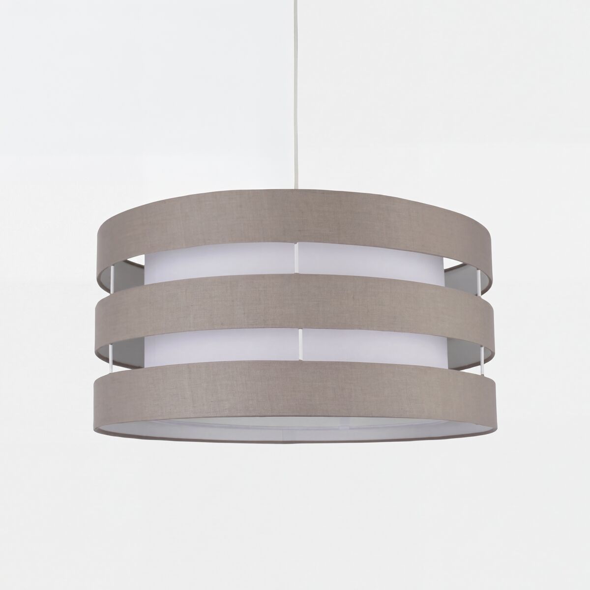 Candeeiro de teto ferret ii 30cm taupe marca conforama - conforama