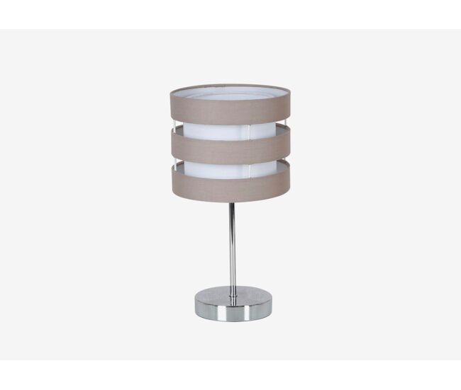 Candeeiro de mesa ferret ii 34cm taupe marca conforama - conforama