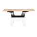 Mesa de centro extensível FILIPPA 75x47x75cm Mesa de centro extensível FILIPPA 75x47x75cm Branco/ Madeira