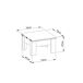 Mesa de centro extensível FILIPPA 75x47x75cm Mesa de centro extensível FILIPPA 75x47x75cm Branco/ Madeira