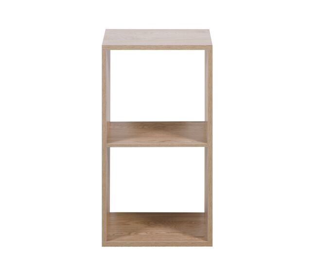 Estante cubox 2 compartimentos carvalho