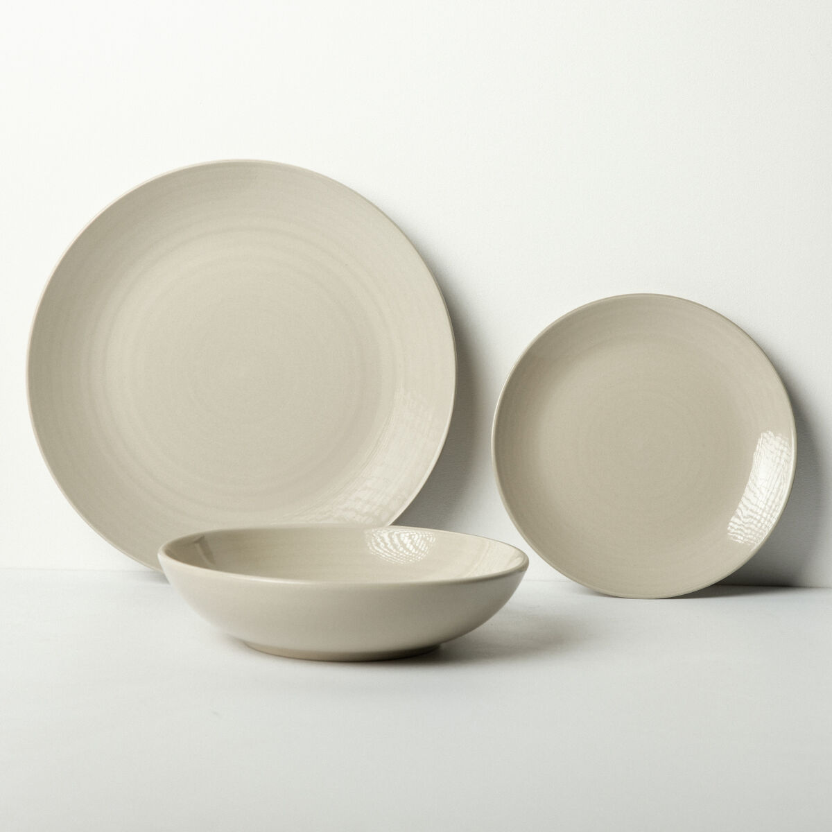 Serviço de loiça ARENA de 18 peças em grés esmaltado