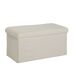 Baú dobrável TEDDY 38x76x38cm Baú dobrável TEDDY 38x76x38cm Branco
