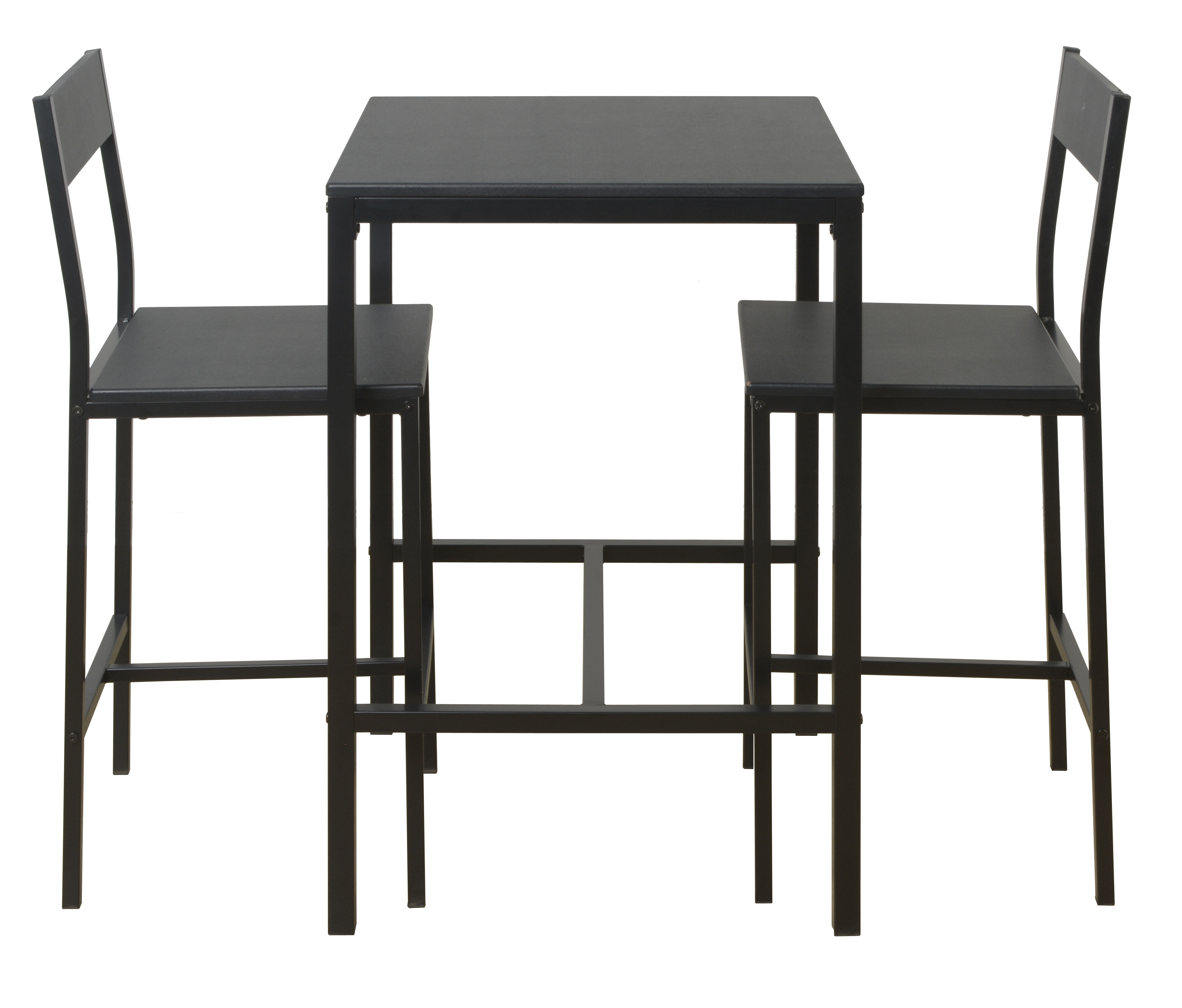 Conjunto de mesa alta com 2 bancos JAMIE