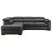 Sofá de canto com cama MAYA Sofá de canto com cama MAYA Preto