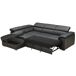 Sofá de canto com cama MAYA Sofá de canto com cama MAYA Preto