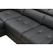 Sofá de canto com cama MAYA Sofá de canto com cama MAYA Preto