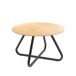 Mesa de jantar redonda fixa YOKO Mesa de jantar redonda fixa YOKO Carvalho