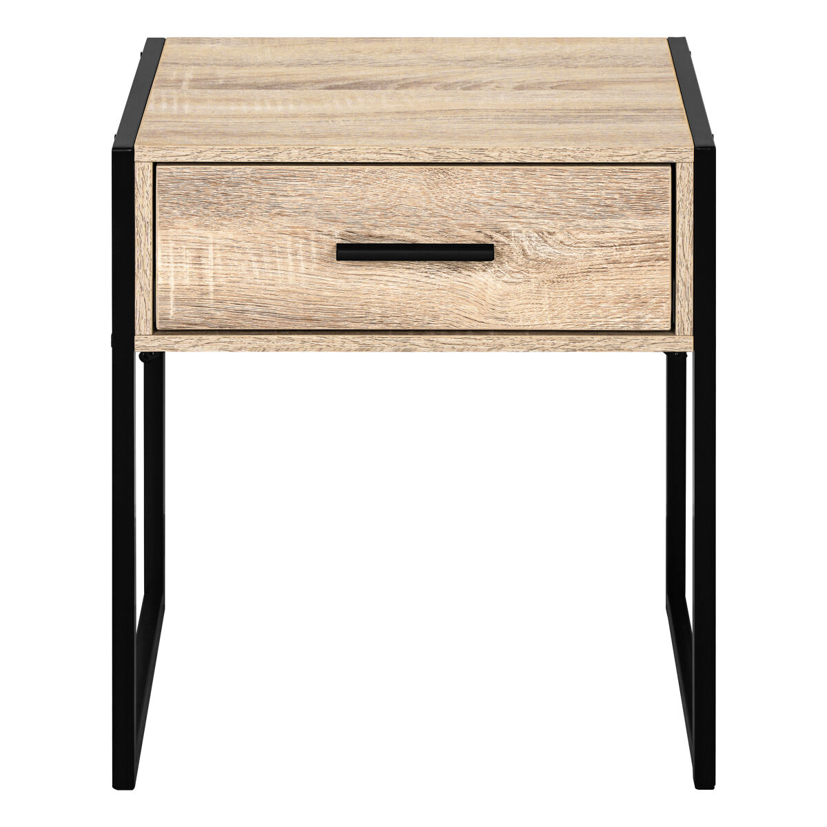 Mesa de cabeceira CAELI com 1 gaveta carvalho