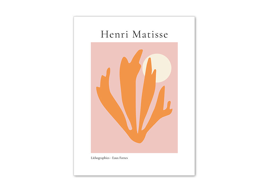 Gravura MATISSE C 40x30cm de MARCOMUEBLE