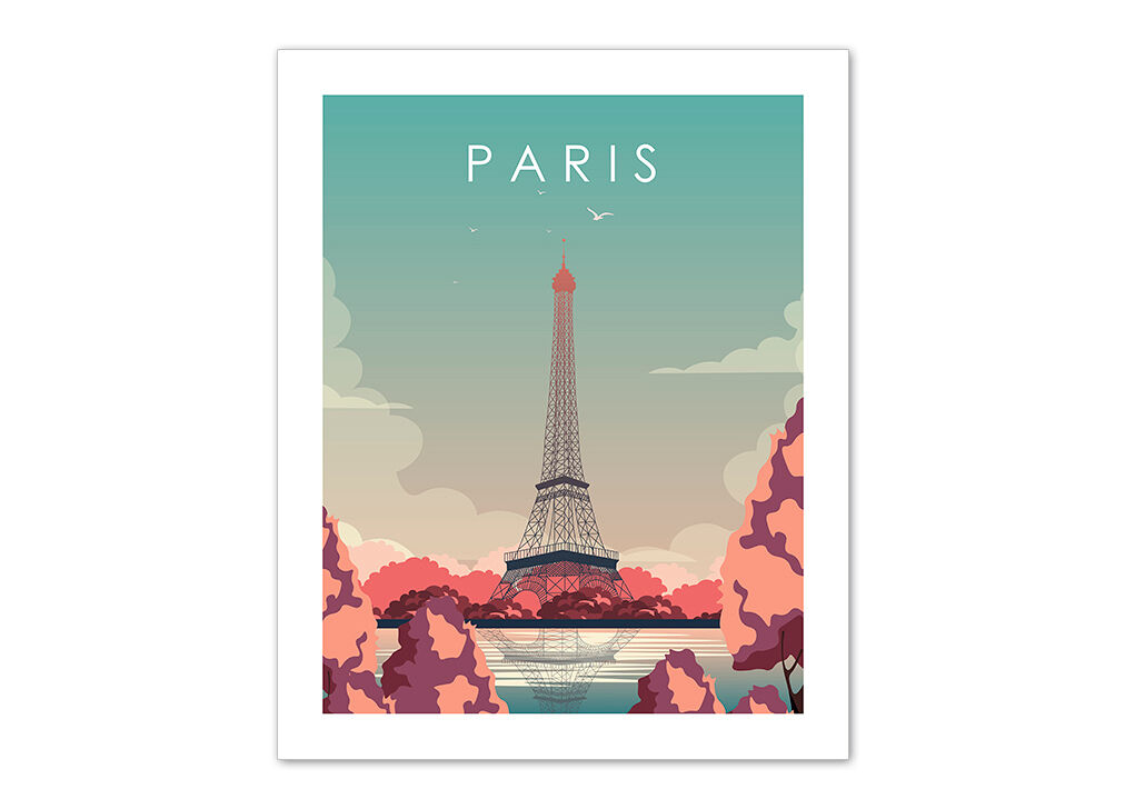 Gravura PARIS 50x40cm marca MARCOMUEBLE 