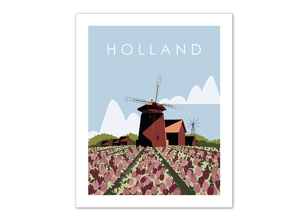 Gravura HOLLAND 50x40cm marca MARCOMUEBLE