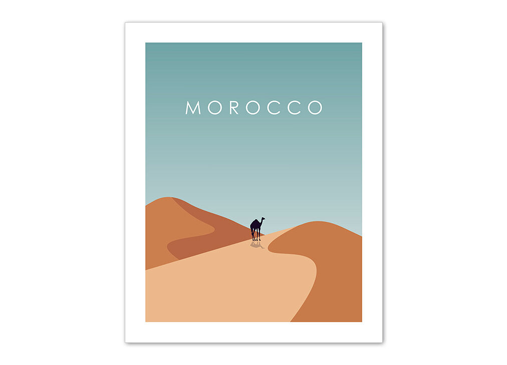 Gravura MOROCCO 50x40cm marca MARCOMUEBLE