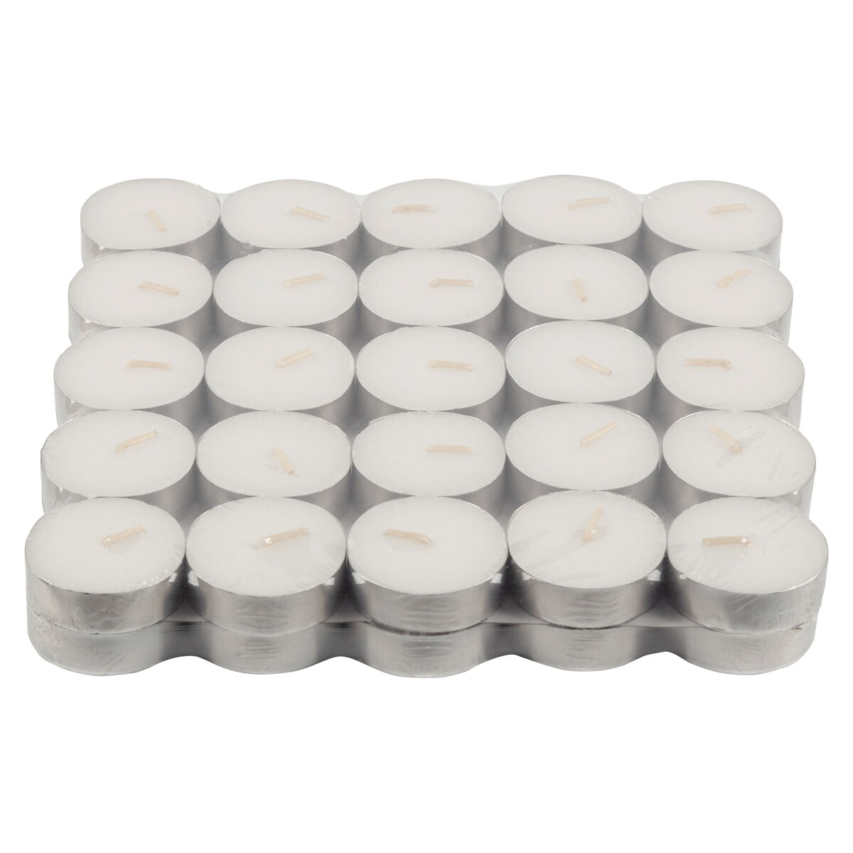 Vela TEALIGHT branca 50 peças marca CONFORAMA