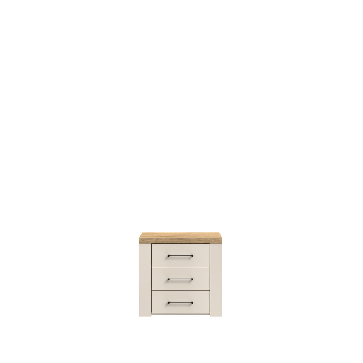 Mesa de cabeceira NELLEKE cor areia
