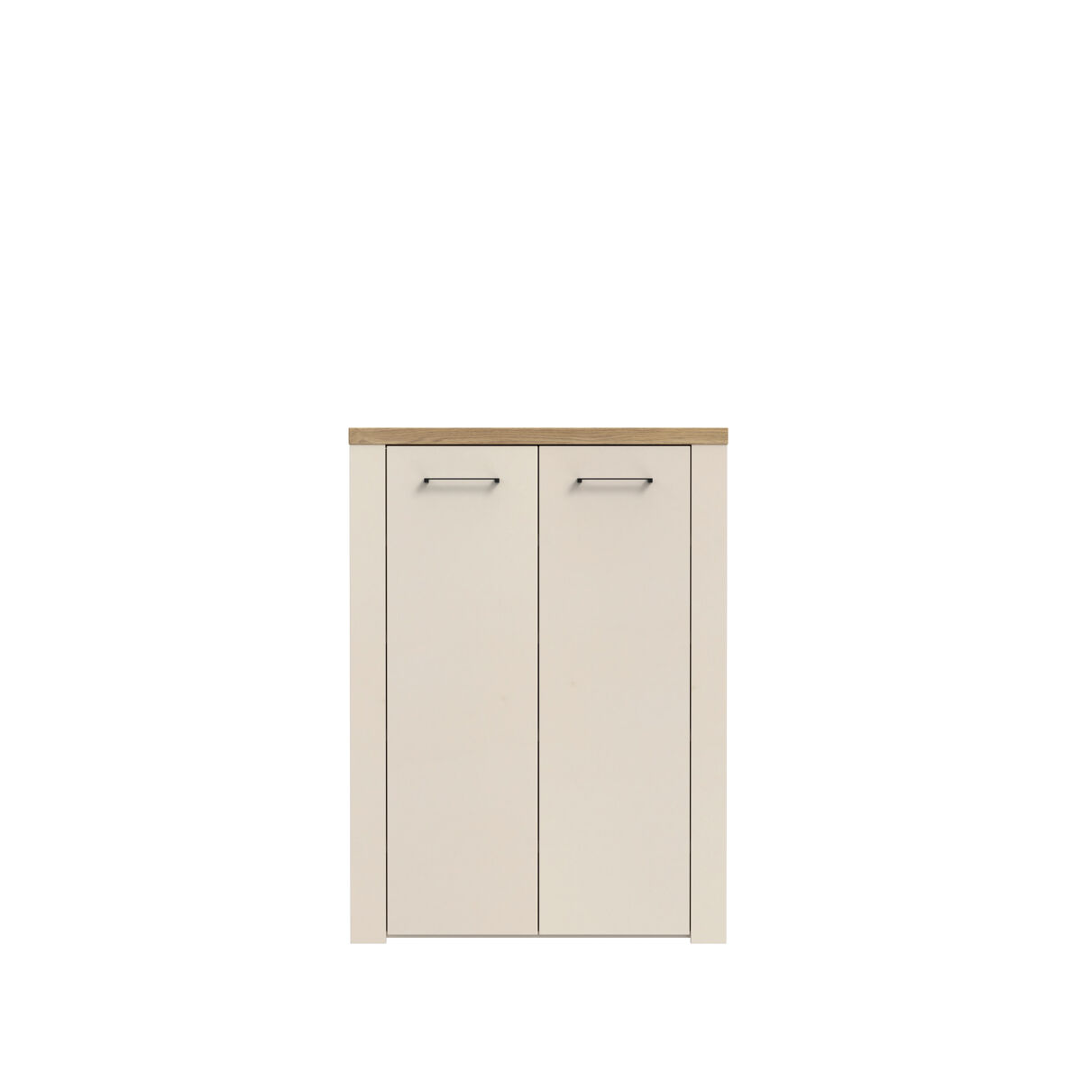 Sapateira 2 portas NELLEKE 2 cor areia 