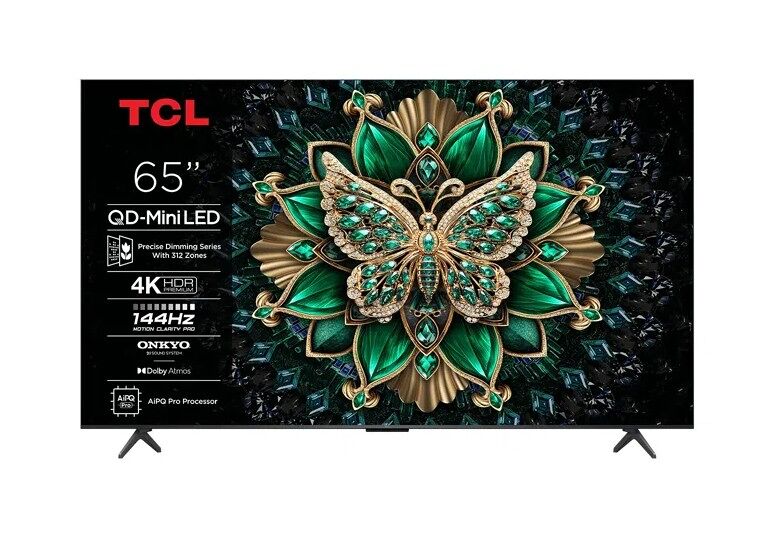 Tv 65 polegadas tcl 65c6k uhd smart tv