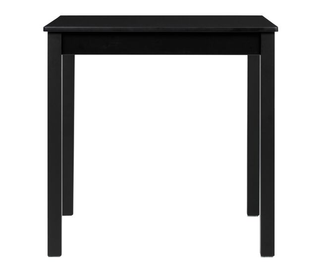 Mesa de cozinha 75x75cm preto valery