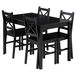 Mesa de cozinha VALERY Mesa de cozinha VALERY Preto