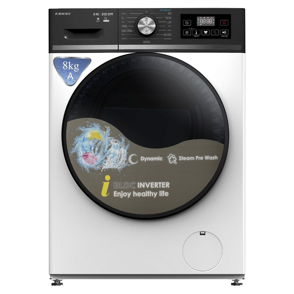 Máquina lavar roupa JOCEL JLR014117 8kg 1200 RPM