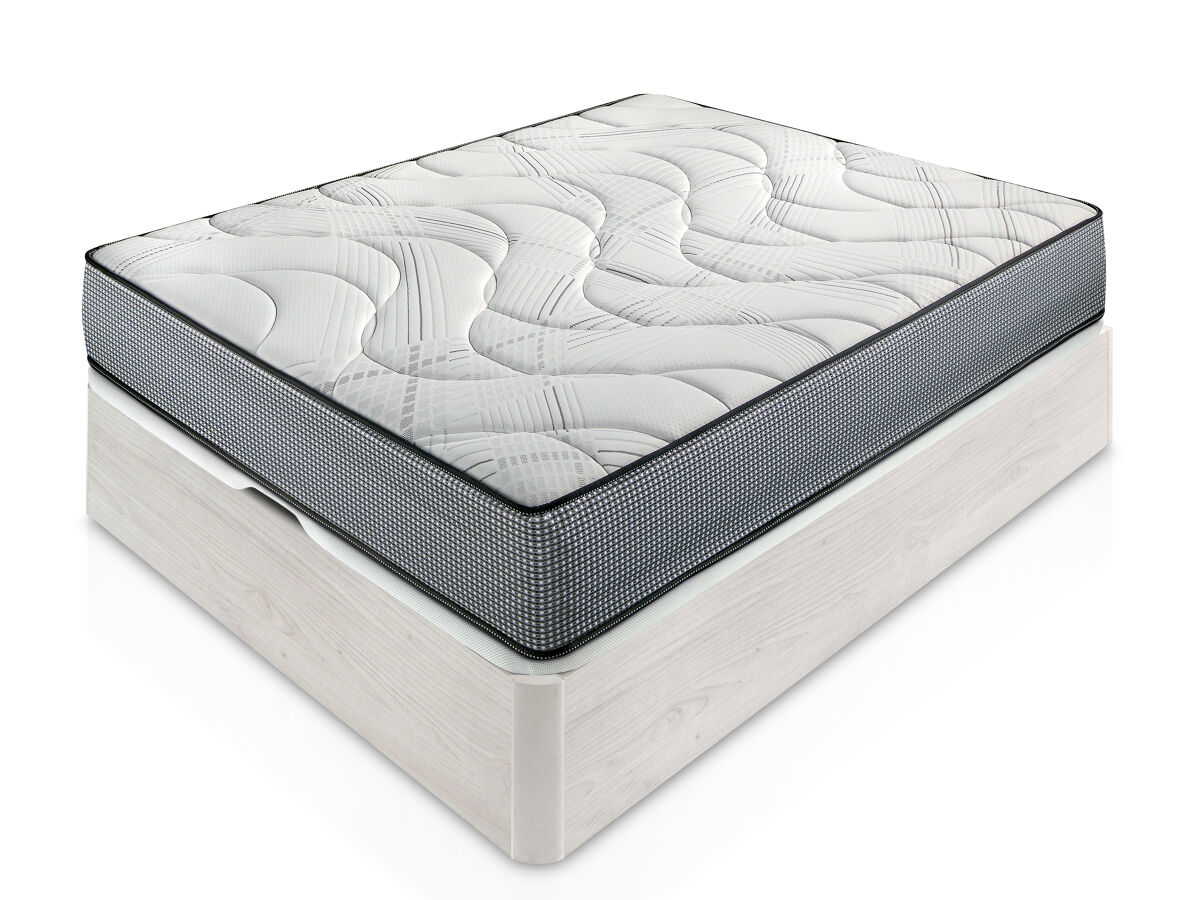 Conjunto colchão com sommier 150x190cm glaciar XTRA H9 SOMNALIS